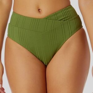 NWT Salt & Cove Juniors Ribbed V-Waist Bikini Bottom XL